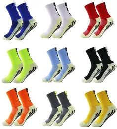 Novas meias de futebol masculino e feminino meias esportivas antiderrapante fundo de silicone futebol basquete grip Socks9866956