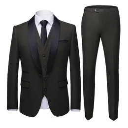 Herrenanzüge Blazer Schwarz Kostüm Homme Neuester Mantel-Hose-Entwurf für Männer Marineblau Hochzeit Formal Business Office Prom Wear