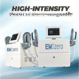 Back Massage Machine Emszero NEO 6000W 14 Tesla Stimulation With RF Stimulator High Intensity Focusing Electromagnetic 2/4/5 Handtag och bäcken