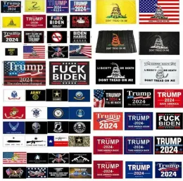 Skräddarsydd Trump -flagga för 2024 President Election Designs Direct Factory 3x5 ft 90x150 cm Save America Again U.S. Densign