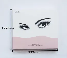 Magnetic Mink Eyelashes Magic make up Kits 5 Pairs with Tweezer Eyeliner Reusable False lashes 5D Natural Long Easy Wear No glue3207754