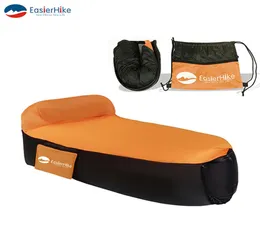 1 piece of inflatable sofa sleeping bag and pillow integrated outdoor tearresistant coating waterproof polyester material portabl5420849