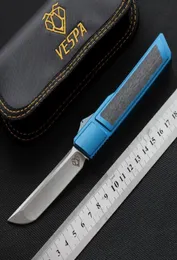VESPA Ripper High quality Knife 100 M390 blade 7075Aluminum CF Handle Survival knives outdoor EDC Tool hunting pocket Tactical 8512226