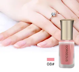 Hela naken -serien genomskinlig nagellack som gelé nagel lack 10 färger långvarig emaljfärg 10ml7510046