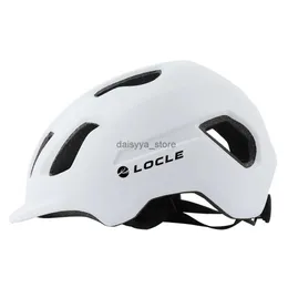 サイクリングヘルメットLocle Cycling Helmet City Bicycle Helmet Ultralight Mtb Road Mountay Bike Helmet Inmold Riding Casco Ciclismoサイズ57-62CML23118