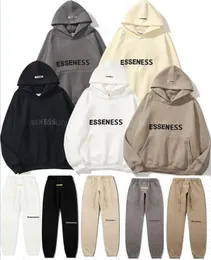 Mens Designer hoodies women essent hoodie Fashion loose essentail Streetwear sweatshirts Tops Clothing essen Hoodie Lovers High Street ess Tracksuit suit