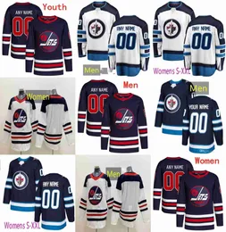 Winnipeg Jets Hockey Jerseys 81 Kyle Connor 44 Josh Morrissey 7 Vladislav Namestnikov 36 Morgan Barron 89 Sam Gagner 88 Nate Schmidt 37 Conn