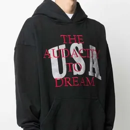 Дизайнерская одежда Толстовки Модные толстовки Rhude Trend Brand New 22ss Usa Terry Loose Pullover Hoodie на осень-зиму Мужской свитер Уличная куртка