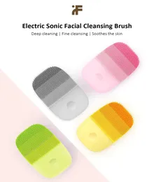 Xiaomi Youpin inFace Spazzola per la pulizia del viso Mijia Pulizia profonda del viso Detergente elettrico in silicone impermeabile Apparecchio pulito C19118052