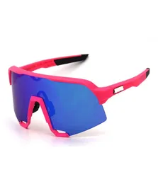 Okulary na świeżym powietrzu Nowe okulary przeciwsłoneczne rowerowe zarówno dla mężczyzn, jak i kobiet Sandstorm Lazy Goggles7823293