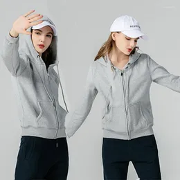 Pantaloni a due pezzi da donna Autunno / Inverno Donna Tessuto in velluto di puro cotone Abiti sportivi Abiti con cappuccio e pantaloni con cerniera femminile 2 PS