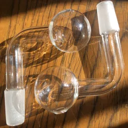 14 mm manlig pyrex glasoljebrännare rökningsbrännare rör bubblare bangers naglar skålar skål skål 30 mm stor boll nedstam ner stamrör