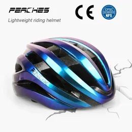 Caschi da ciclismo Casco di sicurezza da ciclismo professionale Casco da bicicletta ultraleggero traspirante Casco da fanale posteriore Casco da bici MTB Attrezzatura da equitazione P230419