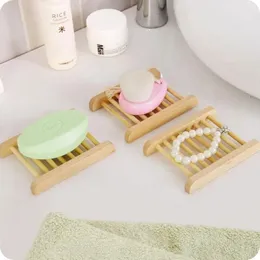 Higiena osobista 100pcs naturalny drewniany mydło drewniane drewniane mydło taca Uchwyt do przechowywania mydlania do stojaku pojemnik na płytę do kąpieli prysznic