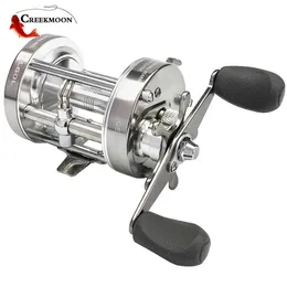 Fly Fishing Reels2 40 60 Strong Trolling Reel Reinforced All Metal Saltwater Sea Boat Baitcasting Drum Wheel for Catfish Musky Bass Surf 231120