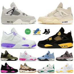 50 di sconto uomo scarpe da basket da donna jumpman 4 frozen moment 4s sail 2023 rosso fuoco rosa tuono bianco soldi puri schiuma marina verde pino viola oreo j4 j4s denim scarpa da tennis tenis