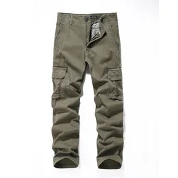 Casual Custom LOGO jogger men cargo pants cheap men combat multi pockets casual cotton cargo pants 19003#