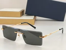 Solglasögon för män och kvinnor 679s Ection Lätt Hållbar Metall Square Frame Fashion Design Eyewear Accessoarer för rese strandsemester utomhusaktiviteter