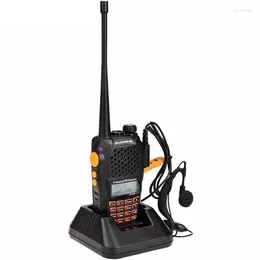 Walkie Talkie Baofeng UV-6R 7W UHF VHFデュアルバンドUV 6RポータブルCBハムラジオHNADHELD双方向FMトランシーバーUV6R