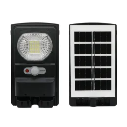 30W Solar Street Light Outdoor 54LED High Bright Motion Sensor Waterproof IP66 för Yard Garage Garden Solar Lamp LL