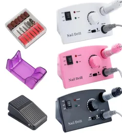 3 Color Electric Nail Drill Machine 35000RPM for Manicure Pedicure Tips Polishing With Milling Cutters Professional Nails eFile9159952013
