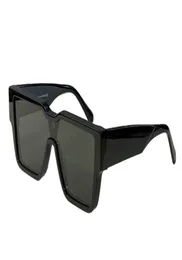 Fashion men designer clash mask sunglasses Z1593 vintage plate simple square frame glasses outdoor leisure style top quality Anti6067642