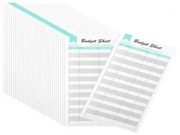 Hediye sargısı 90pcs Gider Bütçe Sayfaları Fatura Organizatörü A6 Binder Nakit Zarf İzleyicileri Bütçeleme Planlayıcısı7494350