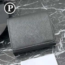 Lyx plånbok handväska crossbody korthållare designer mynt väska designer veckospåse korta små plånböcker hög kvalitet äkta läder mode väska avslappnad lyxväska