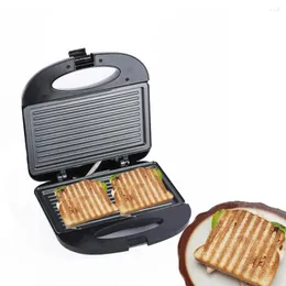 Fabricantes de pão 750W Home Electric Waffle Maker Touch Type 220V-240V Multifuncional Sandwich Breakfast Machine