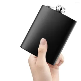 Hip Flasks 6 Oz Stainless Steel Whisky Flask Outdoor Portable Kettle Vodka Bottle Home Wine Gift For Father To Grandpa