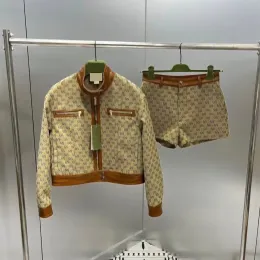 Женские куртки шорты дизайнерская одежда двойной г экипа