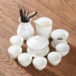 Teaware Sets Coffeeware Office Tea Set Luxury Gift Rotating Magnetic Porcelain Chinese Afternoon Geschirr Home Decoration