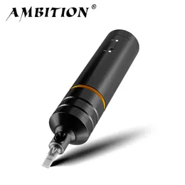Tattoo Machine Ambition Sol Nova Unlimited Wireless Tattoo Pen Machine 4mm Stroke for Tattoo Artist Body Art 231120