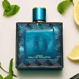 Outros acessórios de moda Eros Perfume Masculino 100ml Azul Eau De Toilette Spray de Fragrância de Longa Duração