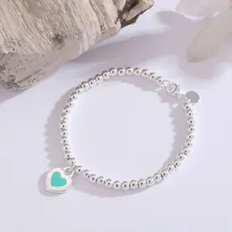 Bangle Bracelet Bracelet Boutique Jewelry Day Gift Love Heart Brand Dropping Glue Enamel Set Ear Stud Ring