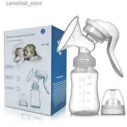 Breastpumps bomba de leite do bebê mamilo manual sucção bomba de leite alimentação seios bombas garrafa de leite sucção pós-parto suprimentos acessórios q231120