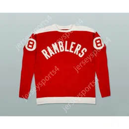 Anpassad Philadelphia Ramblers Old School Hockey Jersey New Top Stitched S-M-L-XL-XXL-3XL-4XL-5XL-6XL
