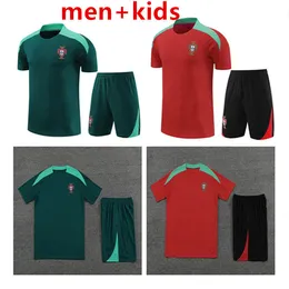 2023 2024 Portogalli percorsi per la felpa da calcio di allenamento da calcio 23 24 Portugieser Shorts Shorts Spettame per camicia da pista sopravvivenza