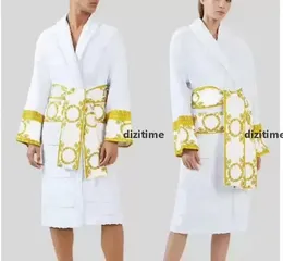 Mens Bathrobe Bath Robe Sleepwear Gown Vintage Robe With Midje Belt Womens Mens Winter Hooded Bath Robes Thicking Dressing Clows 9 Color JH
