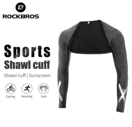 ROCKBROS грелки для рук, летняя шаль из ледяного шелка с защитой от УФ-лучей, манжеты для велосипедных рук, рукава, быстросохнущий охладитель для спорта на открытом воздухе74340973373565