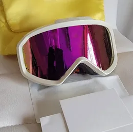 Ski Goggles marki Kobiety profesjonalne okulary projektanci mężczyźni luksusowe duże okulary okulary styl anty mgły pełna ramka specjalna konstrukcja okularów re i1ec#