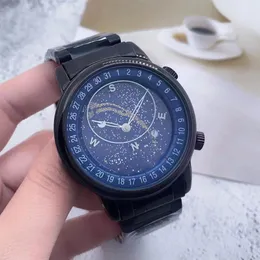 Relogios męski zegarek moda picta 5102 6102 6104 Watch Sky Moon Phase Automatyczny ruch Watch Men's Transparent Luksusowy Sport Watch WA204D
