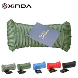 Cords Slings and Webbing Xinda Catch Rope Mountaineering Outdoor Auxiliary Line 9 Core Life Saving Rope Equipment Safety Rope 31 Meter 230419