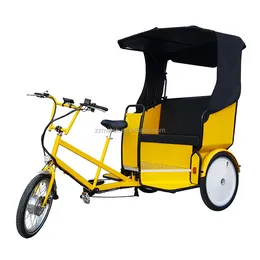 3 Wheeler gemotoriseerde elektrische riksja fiets pedicab te koop