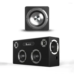 Kombination högtalare ibass 90W högeffekt subwoofer trådbunden Bluetooth-högtalare Hifi hemmabio stereo TV-dator Soundbar Music Center bil