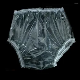 Underpants Lace Hem Clear Transparent See Through Waterproof Pants Briefs