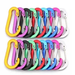 5 PCSCarabiners 2023 Neue 6pcs Schlüsselanhänger Verschlussschnalle Outdoor-Werkzeuge Karabiner Rucksack Camping Klettern Booms Mehrzweck-Angelhaken Snap Clip P230420