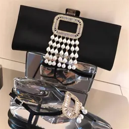 Designer Kvinnors netröda väskor Paket Pearl Diamond Underarm Bag Crossbody Bag Fashion Shopping Bag Hobo Handväska Luxur Designer Purse Tote Purse