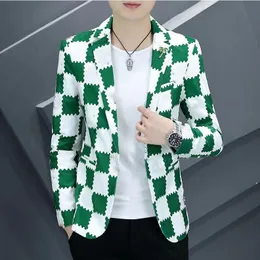 Nowe męskie garnitury dla designerskich Blazers Klasyczny swobodny biały płaszcz dla mężczyzn marki kurtki z długim rękawem płaszcze duże rozmiar 3xl
