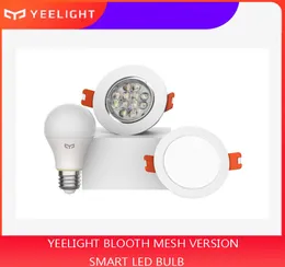 Xiaomi Mijia Yeelight Bluetooth Mesh -version Smart glödlampa och downlight Spotlight Work med Yeelight Gateway till Mi Home App5319321